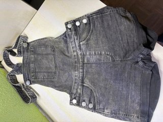 Peto vaquero gris talla 13/14