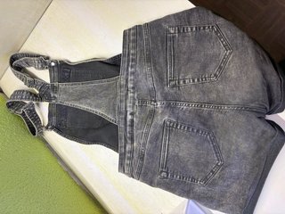 Peto vaquero gris talla 13/14