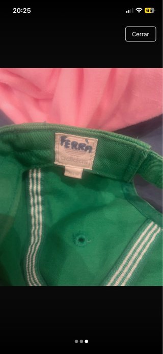 Gorra Adidas Originals Verde Vintage