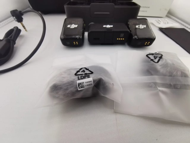 DJI Mic 2 Transmisor y Receptor Negro