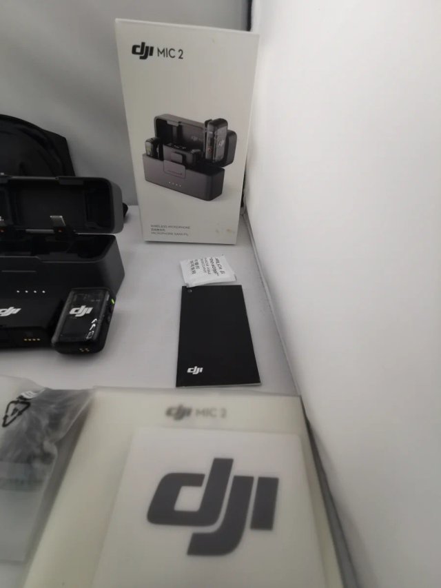 DJI Mic 2 Transmisor y Receptor Negro