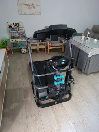 Cinta de andar plegable multifunción con vibración