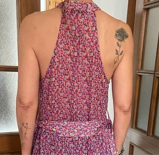 Vestido vaporoso Zara estampado floral
