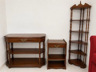 Muebles de madera estilo clásico