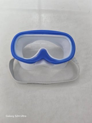 Máscara de natación infantil azul