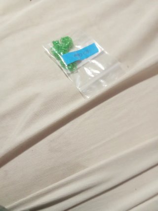 Pulseras de gomas elásticas azules