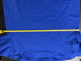 Felpa uomo blu con stampa