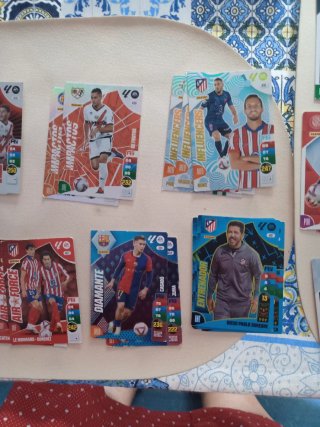 Lote cromos Adrenalyn Liga  2023-2024 y 2024-2025