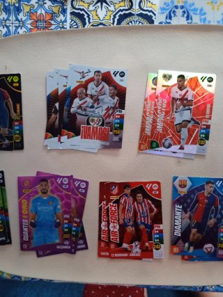 Lote cromos Adrenalyn Liga  2023-2024 y 2024-2025