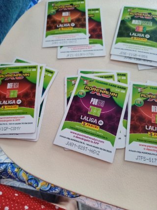 Lote cromos Adrenalyn Liga  2023-2024 y 2024-2025
