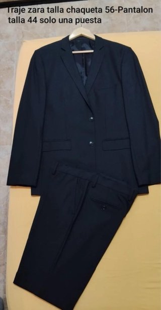 Traje Zara Man Azul Hombre