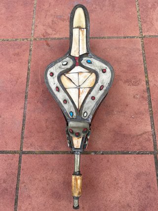 Fuelle de chimenea decorado