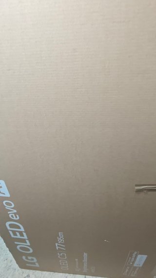 TV LG OLED evo AI C5 77 pulgadas 4K Muy Poco Uso