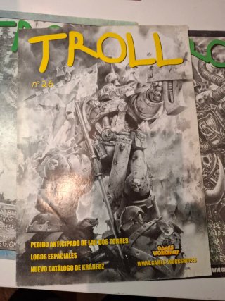 Lote 4 Revistas Troll Games Workshop suplemento .