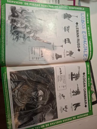 Lote 4 Revistas Troll Games Workshop suplemento .