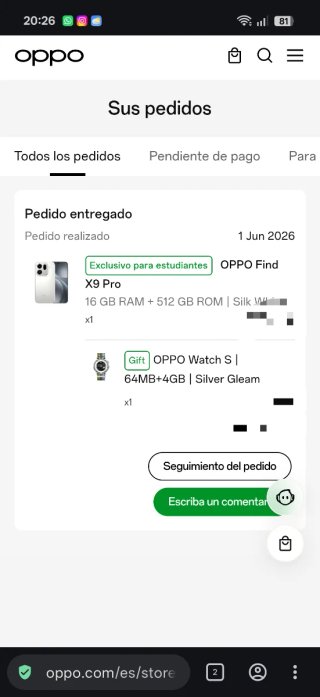 OPPO Watch S Nuevo Sin Abrir
