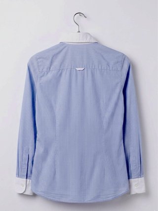 Camisa Fórmula Joven Azul Talla 38 Algodón