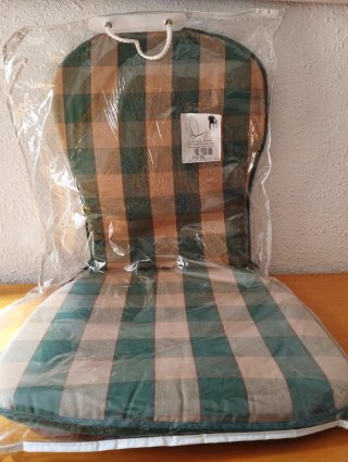 Pack 2 Cojines respaldo alto para silla exterior