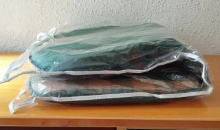 Pack 2 Cojines respaldo alto para silla exterior