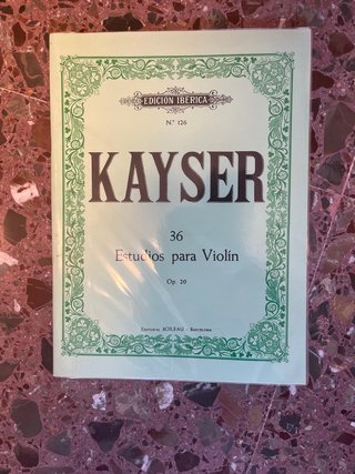 Lote 4 libros de violín forrados