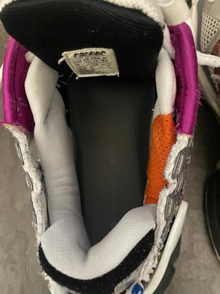 Balenciaga Bambas Talla 46 Morado Blanco