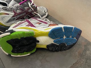 Balenciaga Bambas Talla 46 Morado Blanco