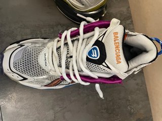 Balenciaga Bambas Talla 46 Morado Blanco