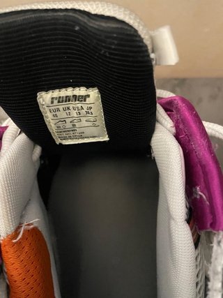 Balenciaga Bambas Talla 46 Morado Blanco