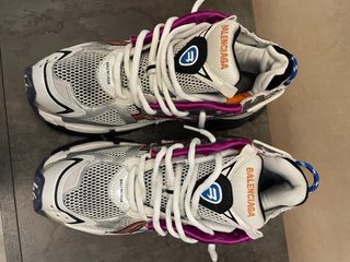 Balenciaga Bambas Talla 46 Morado Blanco