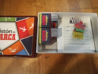 Juego de mesa El Listón de Marca.