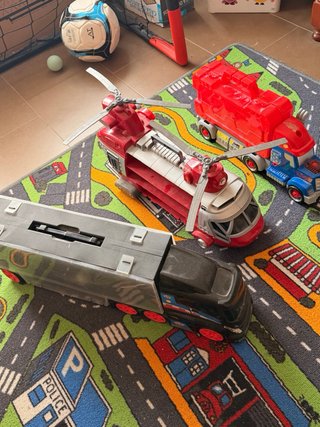Alfombra juegos para coches Conjunto juguetes