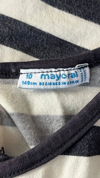 Vestido/Mono Rayas Talla 10, Mayoral
