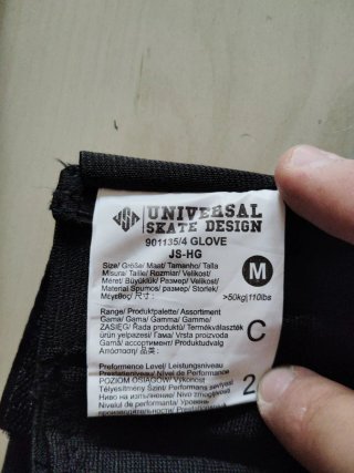 Guantes sin dedos con protección USD negros
