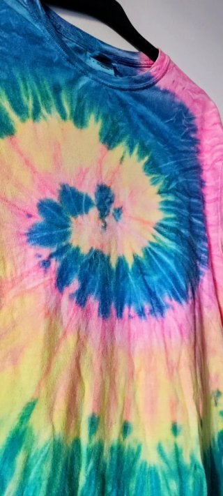 Maglietta Tie Dye Hippie Vintage