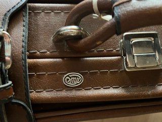 Maleta Vintage Estilo Retro Marrón
