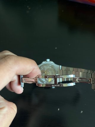 Patek Philippe Reloj Nautilus Azul Plata RPK
