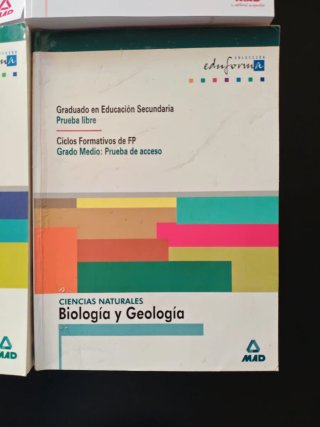Libros graduado ESO prueba libre. Acceso FP.