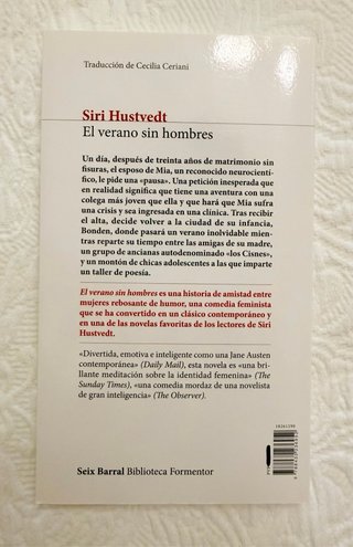Libro: El verano sin hombres