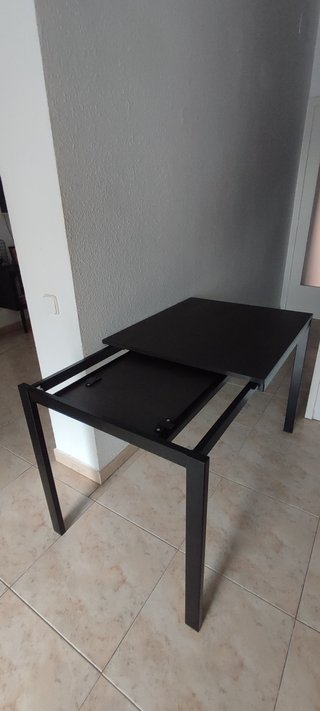 Mesa IKEA VANGSTA Negra/Marrón