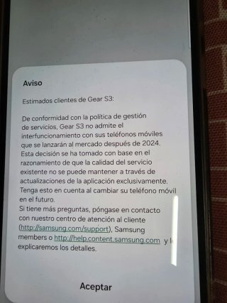 Samsung Gear S3 Frontier para piezas
