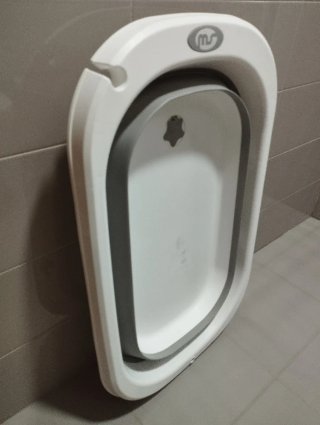 Bañera cambiador plegable para bebé
