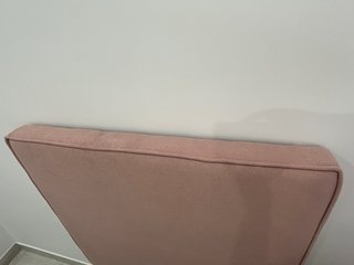 Cabecero Cama 90cm Rosa Suede