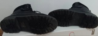 Botas militares negras talla 37