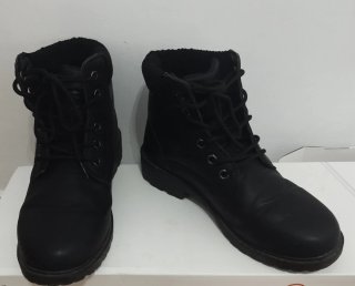 Botas militares negras talla 37