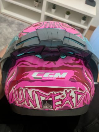 Casco CGM Talla L Diseño Calavera