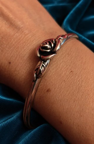 Pulsera De Plata 925 De Estilo Vintage.