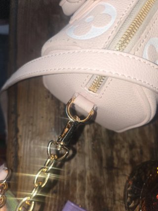 Louis Vuitton Mini Speedy in pelle rosa