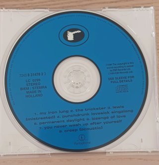 CD Radiohead My Iron Lung Parlophone