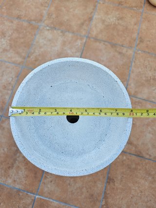 Maceteros de cemento para suculentas/cactus/bonsái