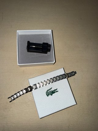 Pulsera Lacoste Plata